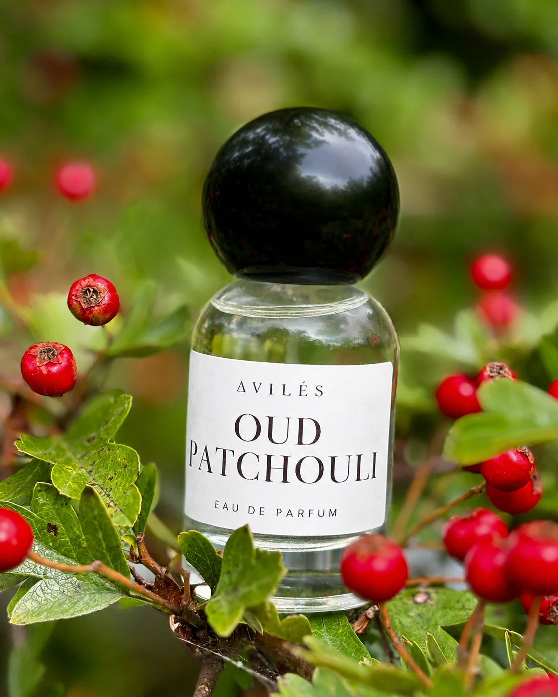 Oud Patchouli, a past bespoke perfume commission by Avilés